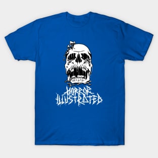 HORROR ILLUSTRATED W SKULL T-Shirt